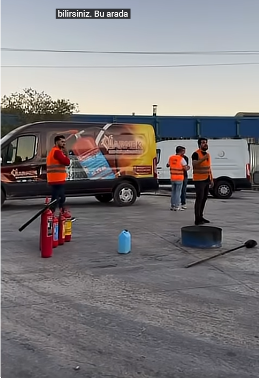 ŞANLIURFA ÖZAK TEKSTİL YANGIN TATBİKATI